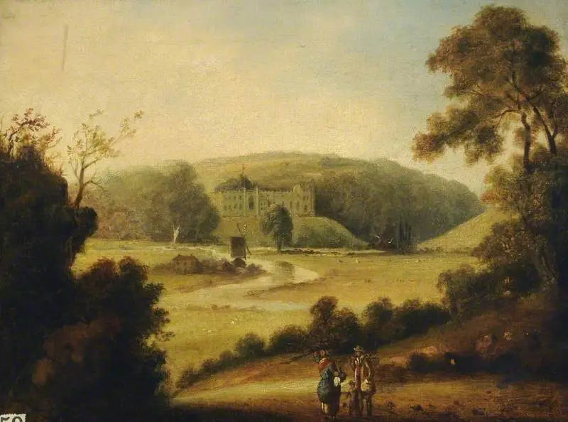 Château d'Arundel, West Sussex - John Constable image 1 tableau peint à l’huile sur toile