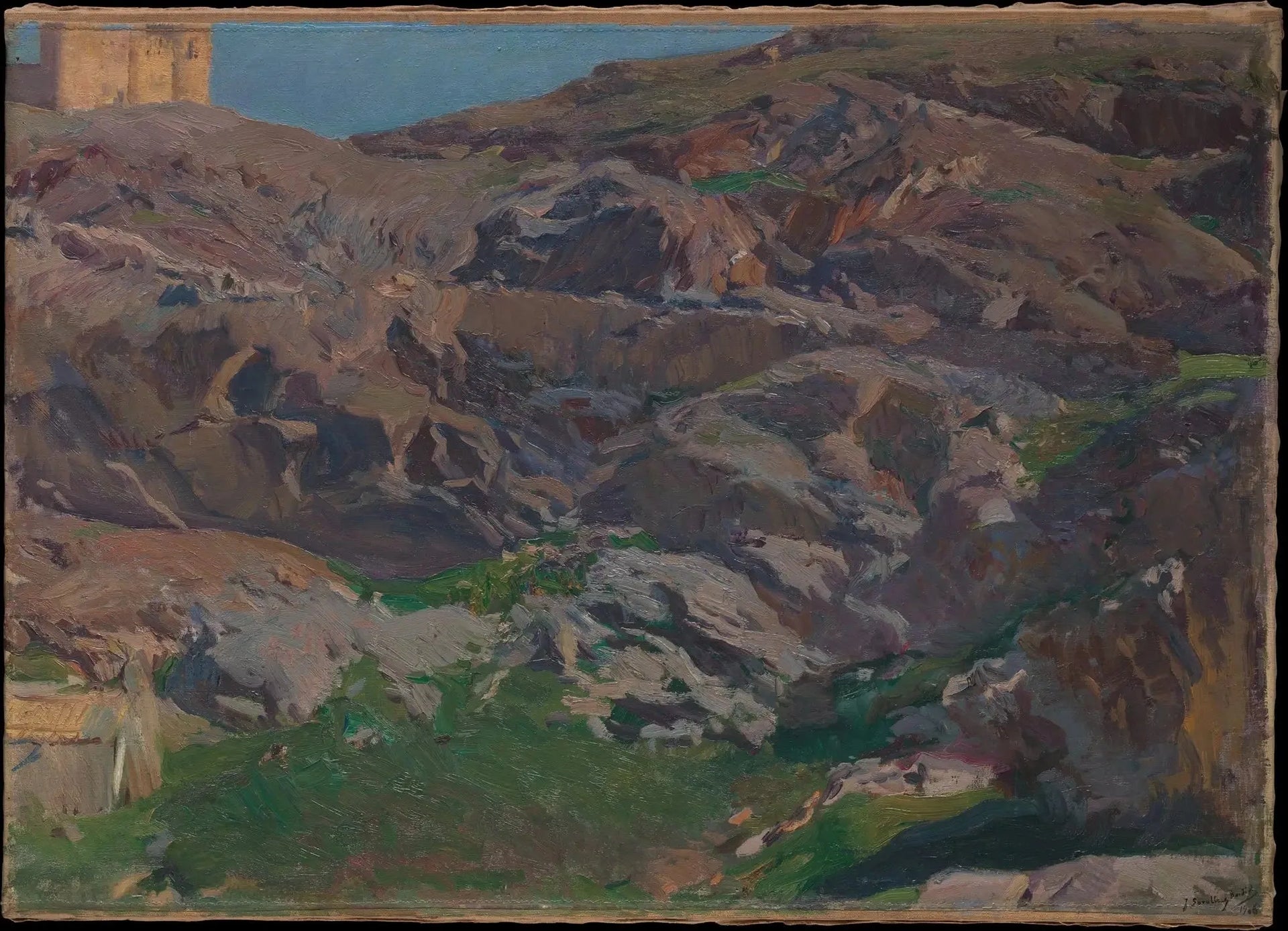 Château de San Servando, Tolède - Joaquín Sorolla image 1 reproduction réalisée par Alpha Reproduction