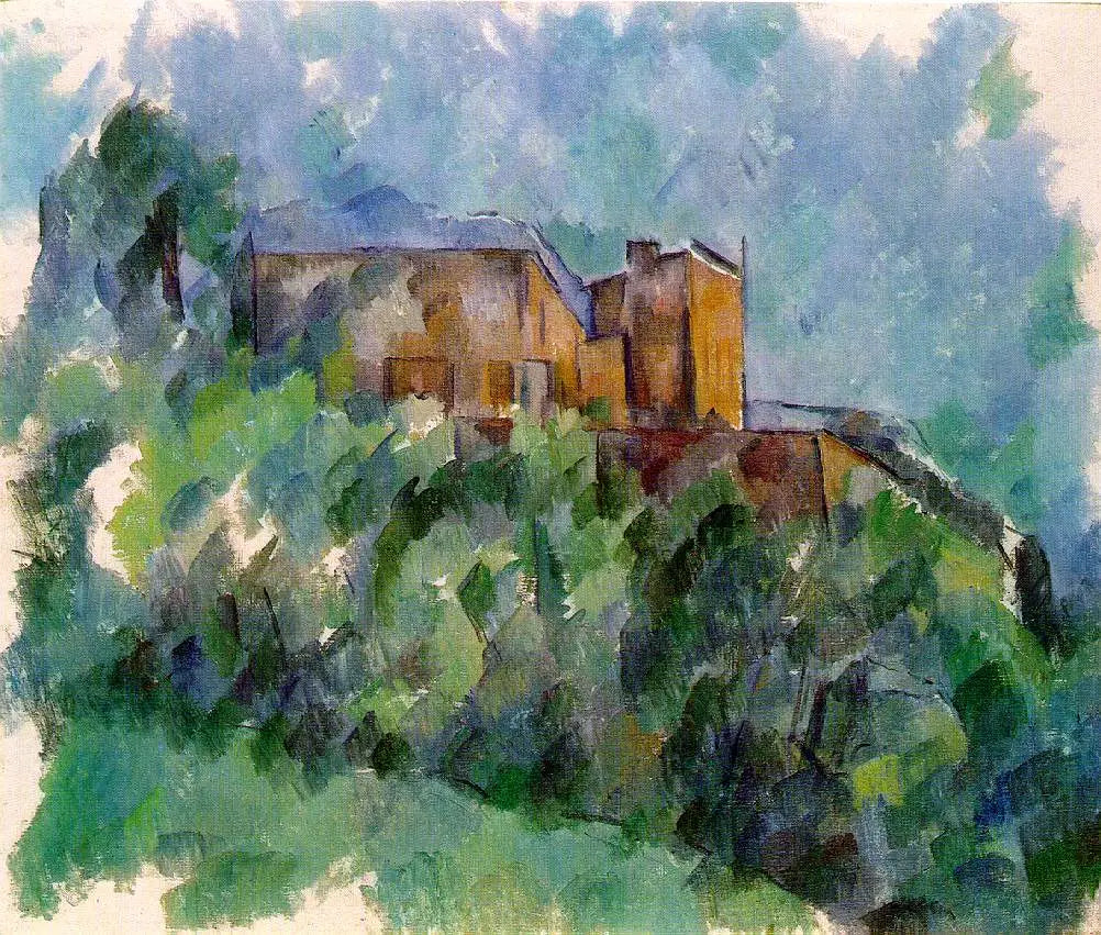 Château Noir - Paul Cézanne image 1 copie peinte à la main à l’huile