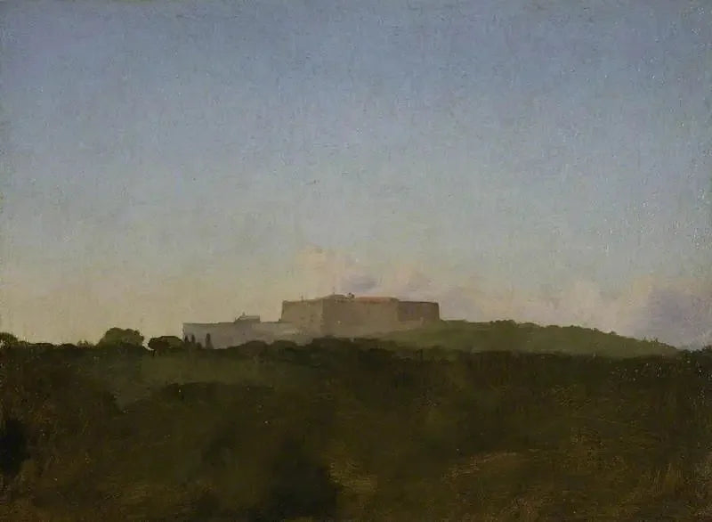 Château Sant'Elmo, depuis Capodimonte - Edgar Degas