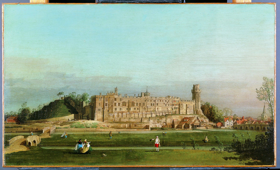 Château de Warwick - Canaletto (Giovanni Antonio Canal)