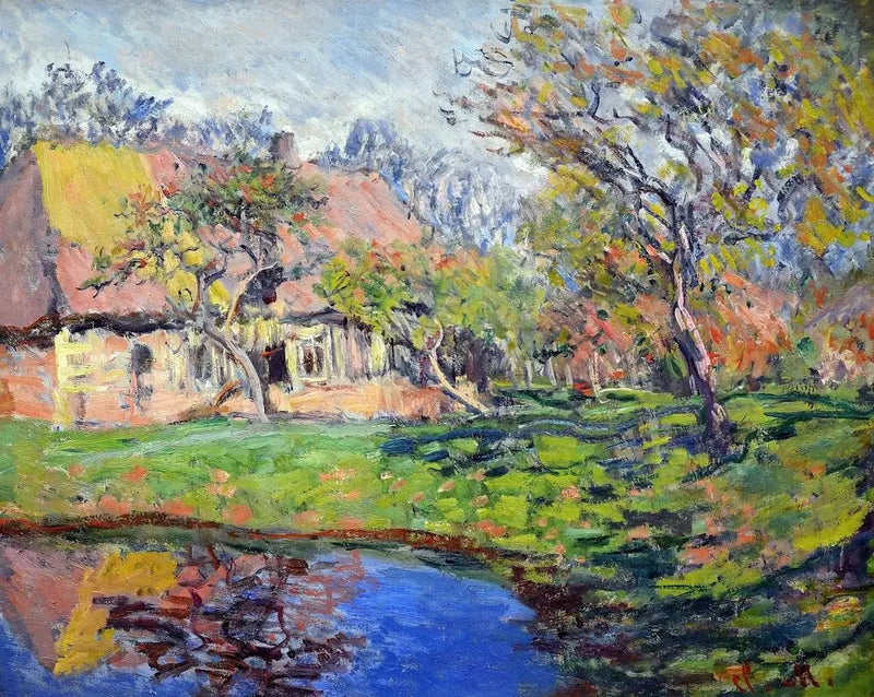 Chaumière normande - Claude Monet