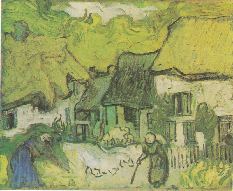 Chaumières à Jorgus - Vincent van Gogh