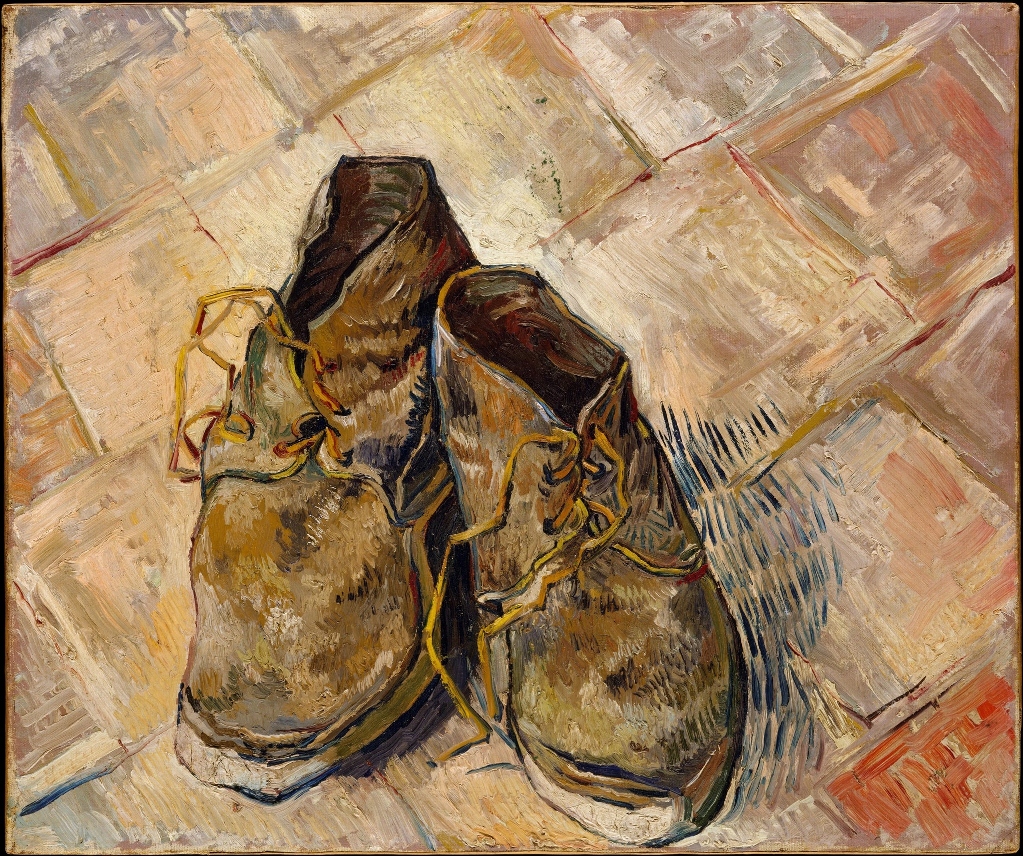 Chaussures F461 de Vincent van Gogh, Metropolitan Museum of Art