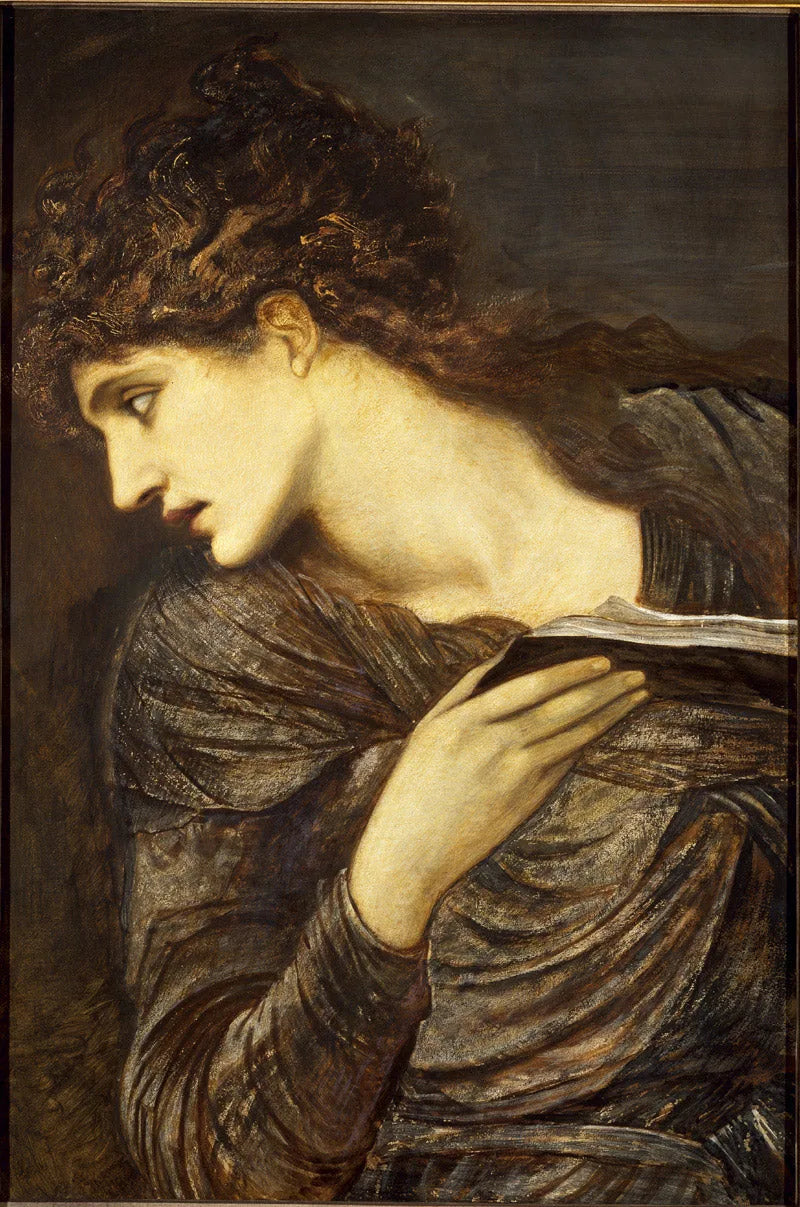 Chef de Nimue - Edward Burne-Jones image 1 copie peinte à la main à l’huile
