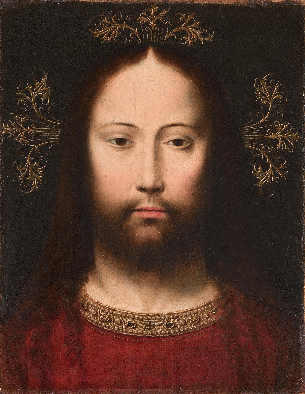 Chef du Christ - Gérard David image 1 copie de tableau peinte à la main