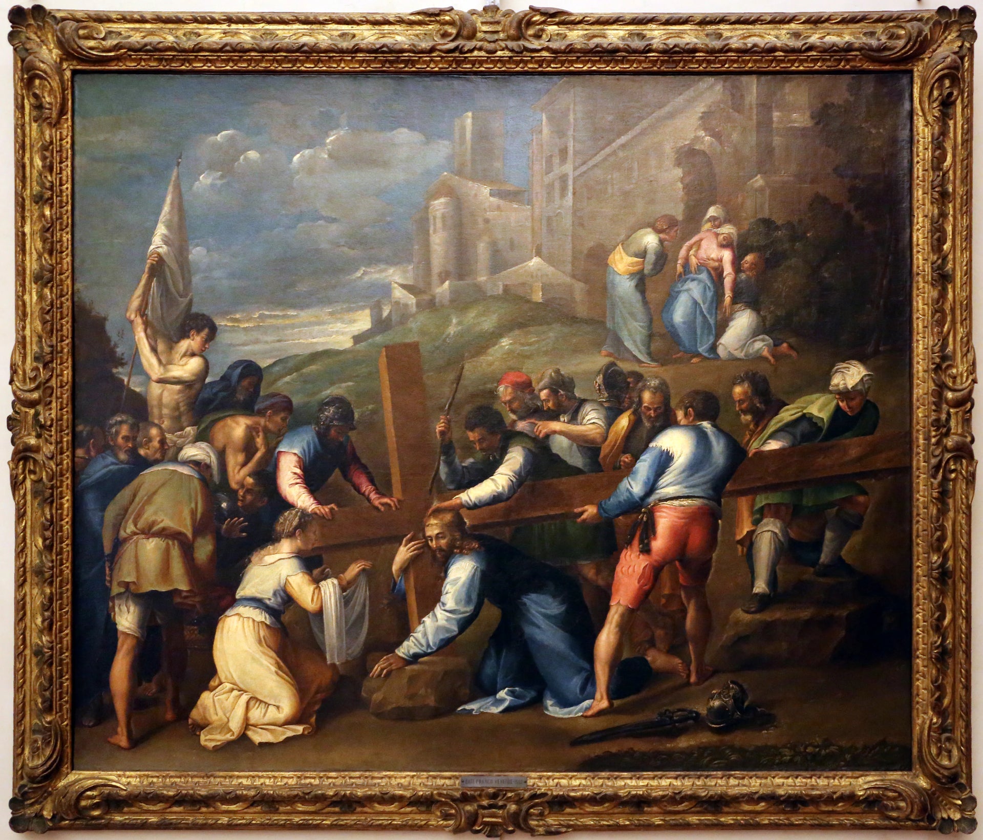 Le Chemin du Calvaire - Battista Franco