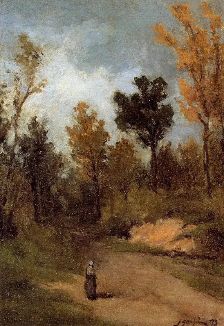 Chemin dans la forêt - Paul Gauguin