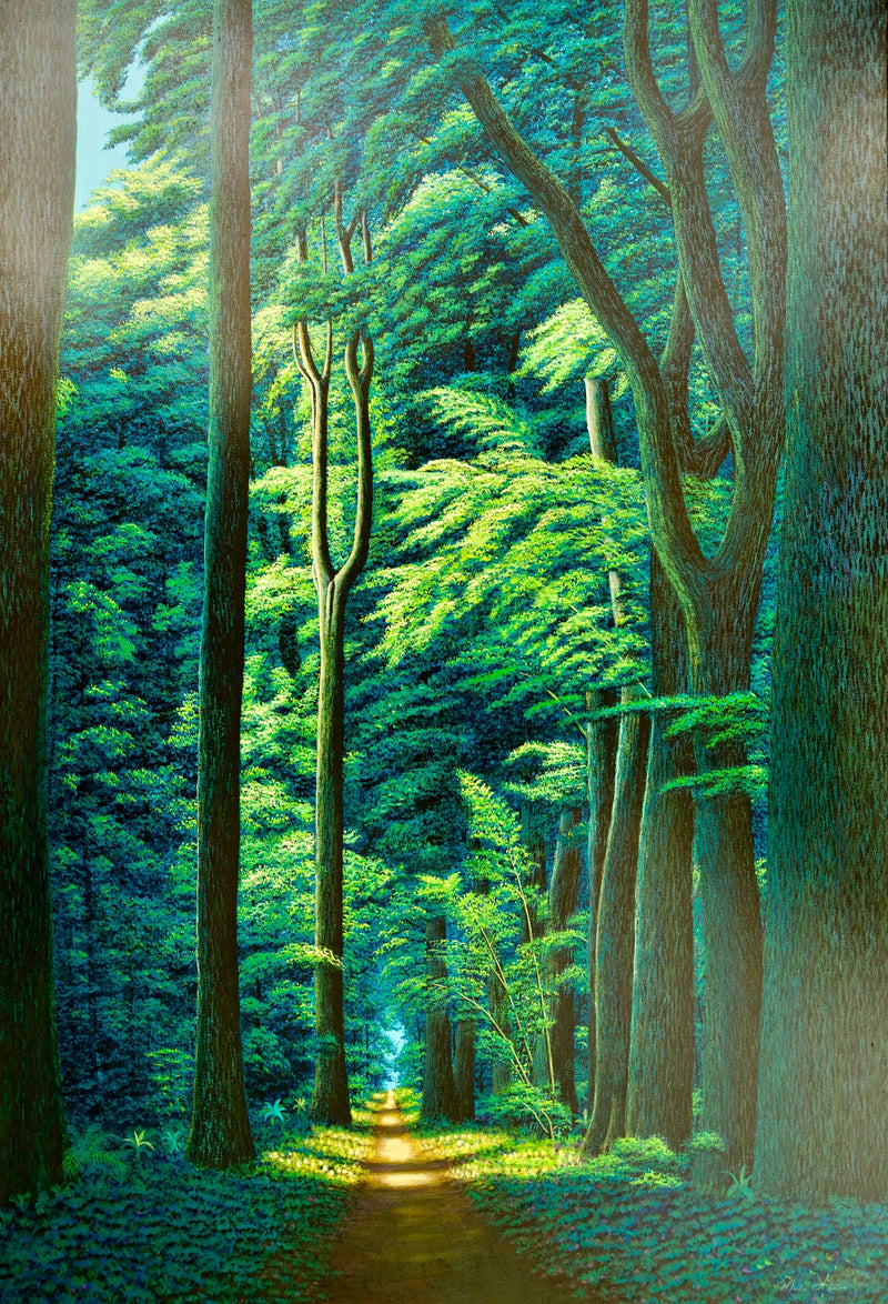 Chemin dans la Forêt Verte  | 130 x 190 cm