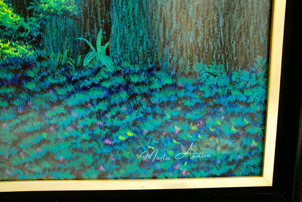 Chemin dans la Forêt Verte | 130 x 190 cm image 18 reproduction de peinture à l’huile