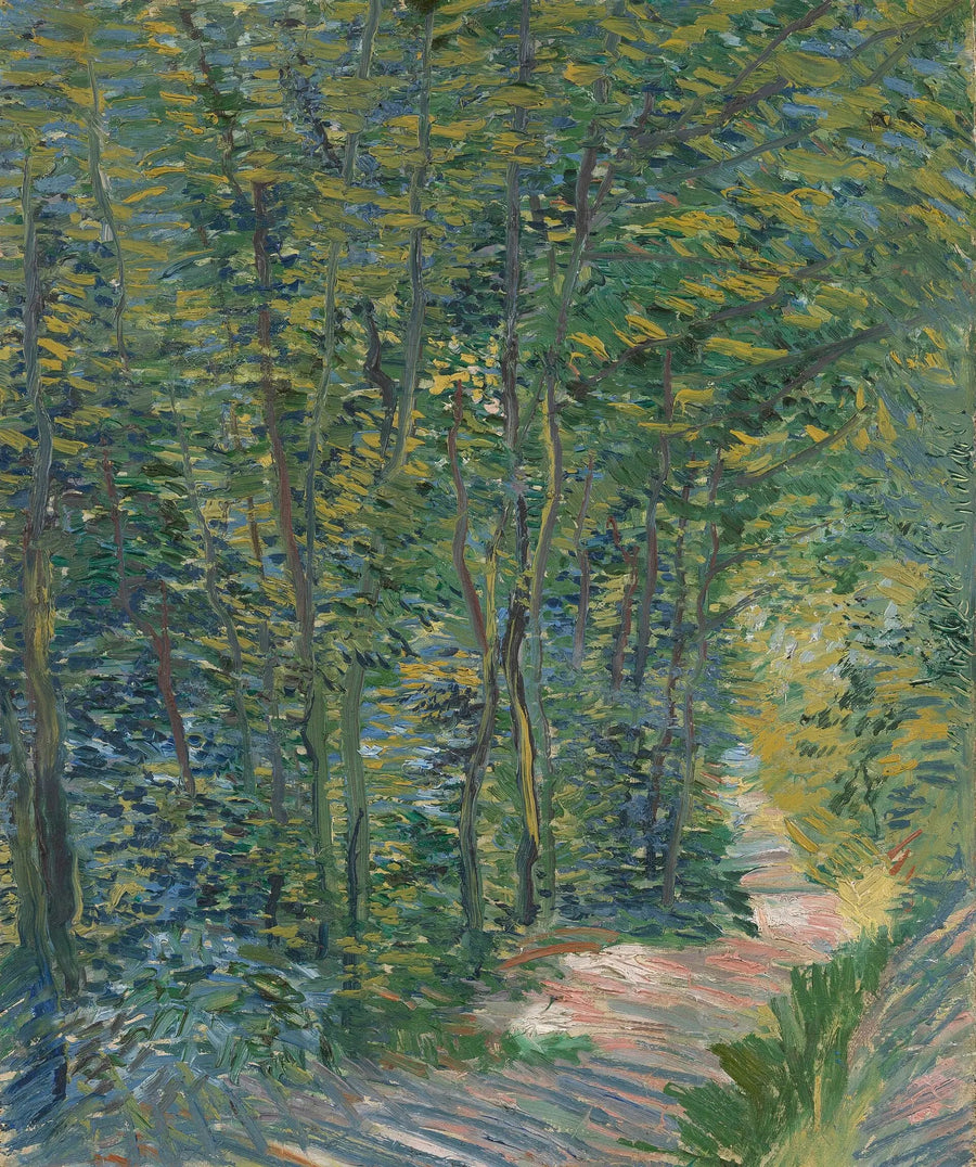 Chemin dans les bois - Vincent van Gogh