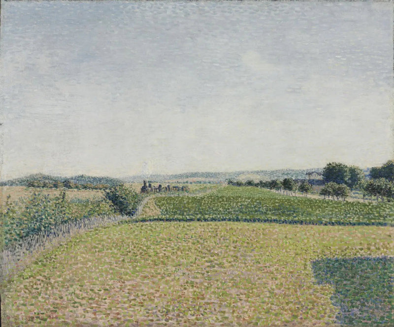 Chemin de fer vers Dieppe - Camille Pissarro