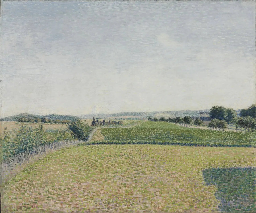 Chemin de fer vers Dieppe - Camille Pissarro