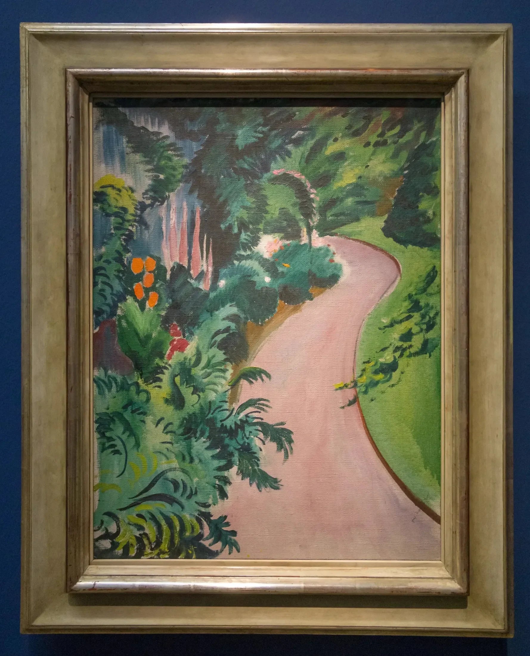 Chemin de jardin - August Macke image 1 reproduction de peinture à l’huile