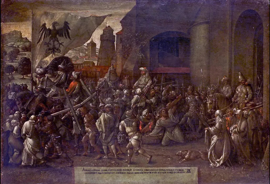 Chemin du Calvaire - Albrecht Dürer image 1 reproduction réalisée par Alpha Reproduction