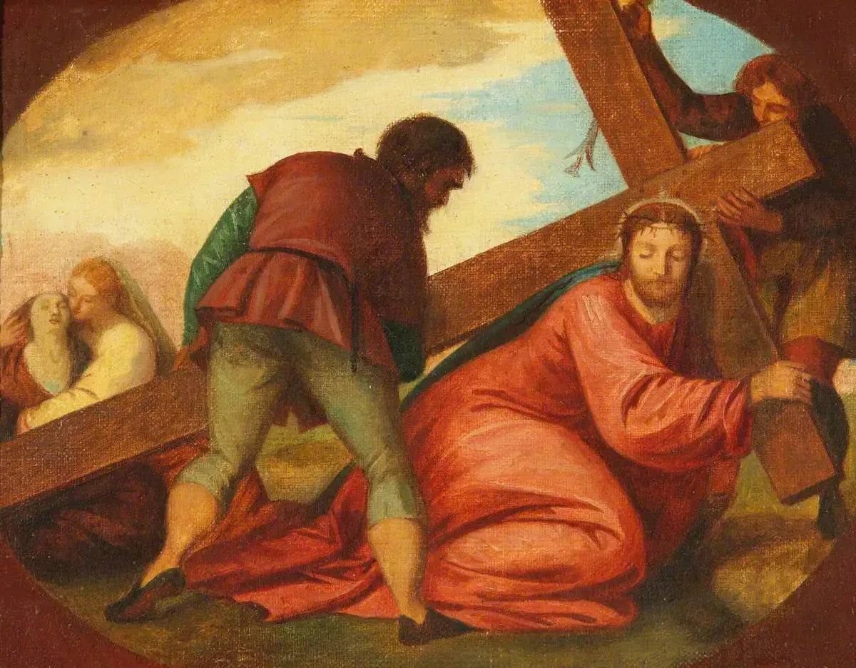 Chemin du Calvaire (d'après Véronèse) - Paul Véronèse image 1 reproduction de peinture à l’huile