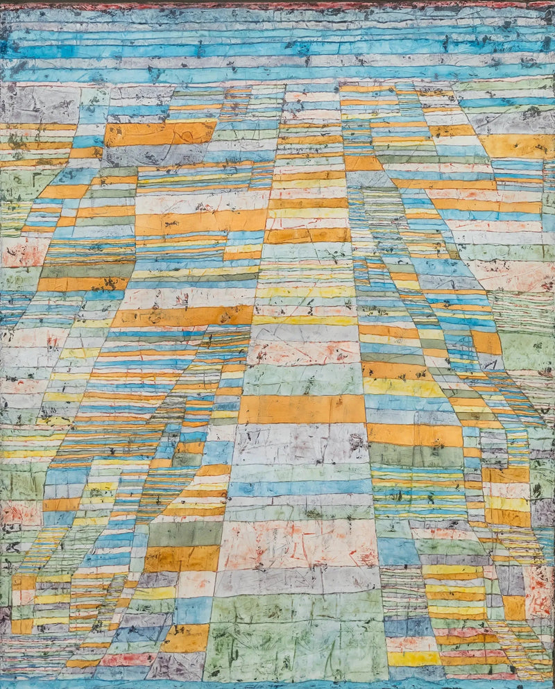 Chemin principal et chemins latéraux - Paul Klee