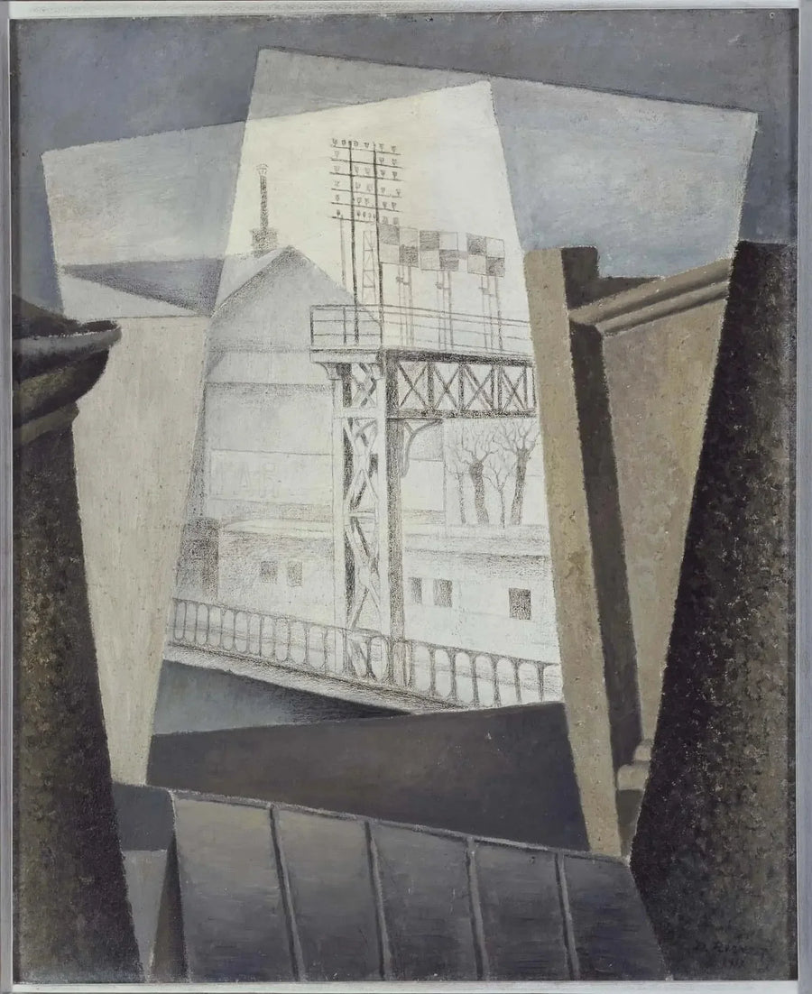 Cheminée - Diego Rivera image 1 reproduction de peinture à l’huile