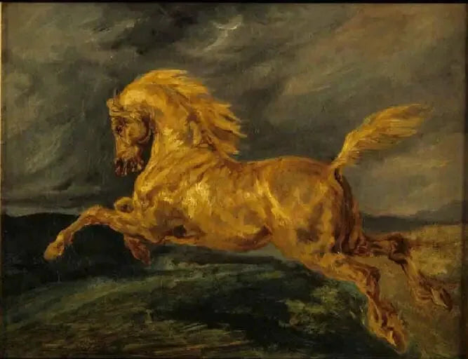 Cheval au galop - Théodore Géricault