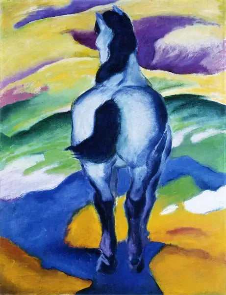 Cheval Bleu II - Franz Marc