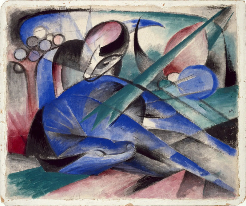 Cheval de rêve - Franz Marc