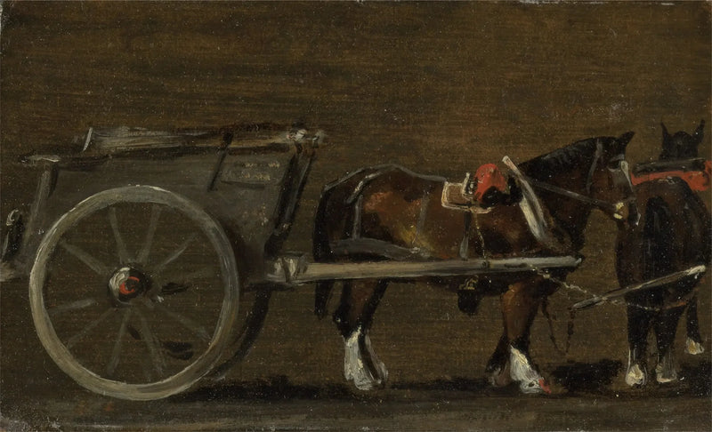 Cheval et charrette - John Constable