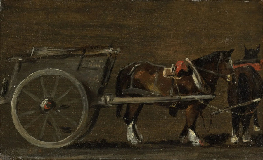 Cheval et charrette - John Constable
