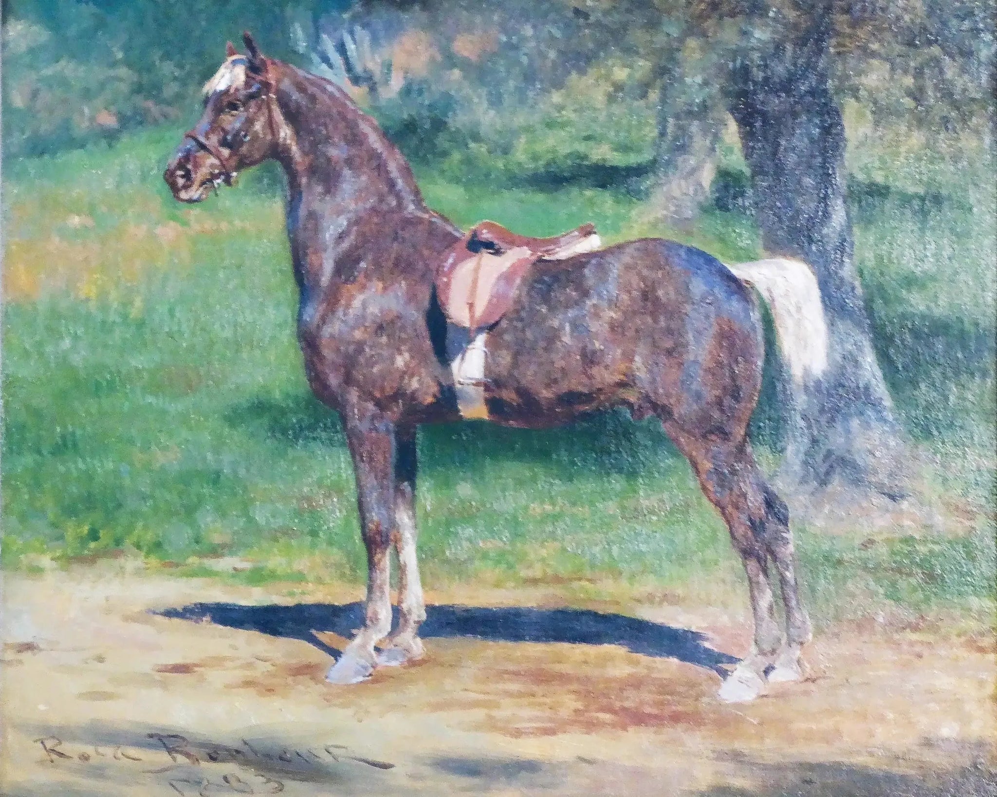 Cheval - Rosa Bonheur image 1 copie de tableau peinte à la main