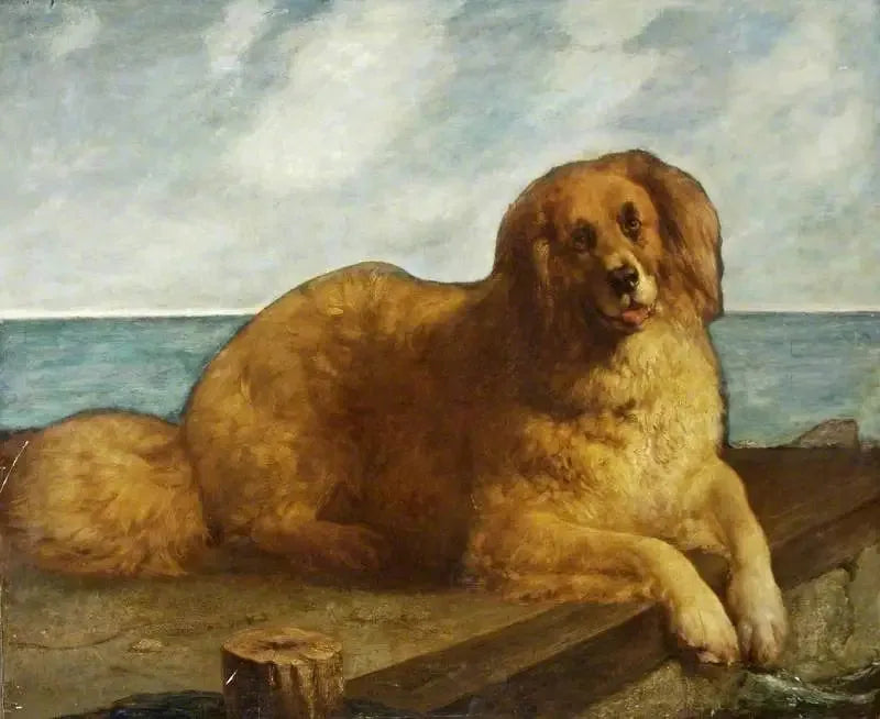Chien - Edwin Henry Landseer image 1 reproduction d’œuvre d’art à l’huile