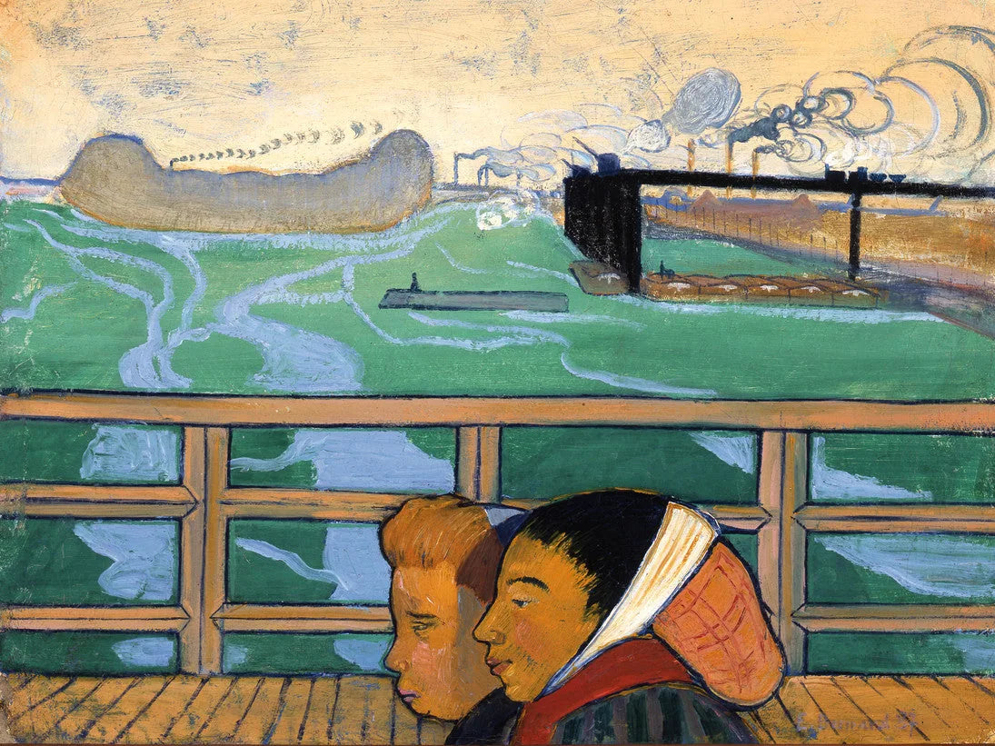 Chiffonnières de Clichy - Émile Bernard image 1 reproduction réalisée par Alpha Reproduction