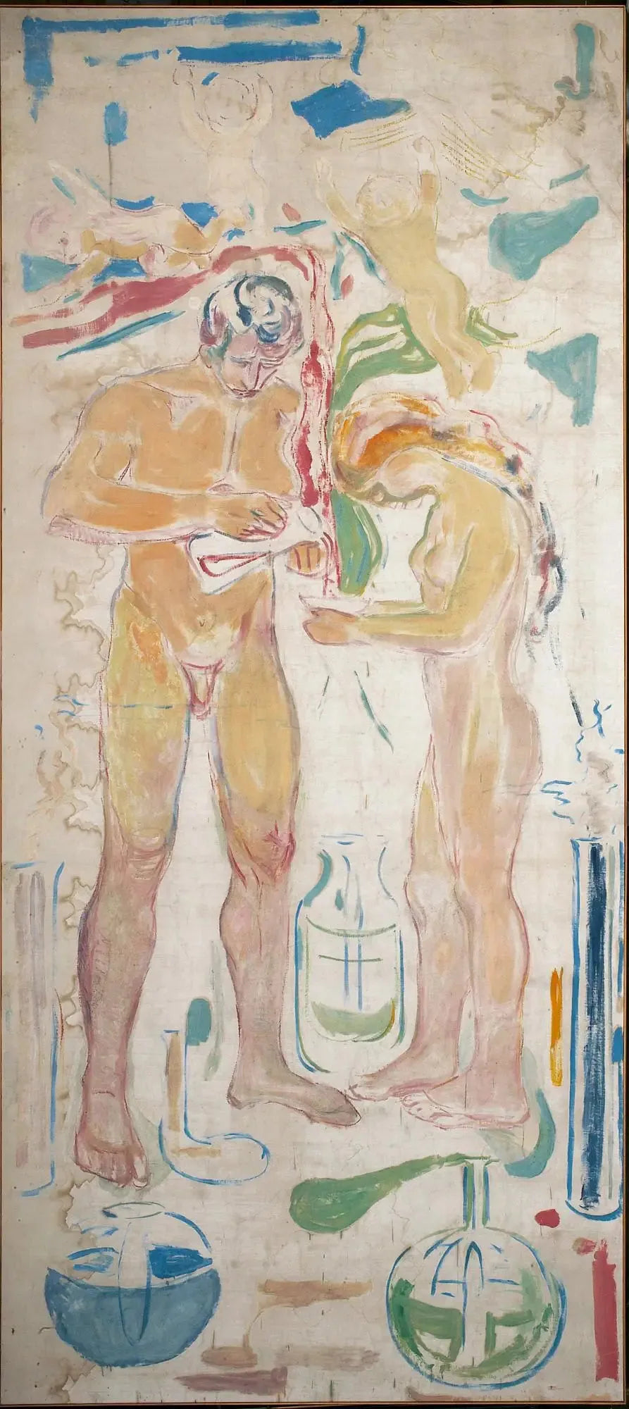 Chimie - Edvard Munch image 1 copie peinte à la main à l’huile