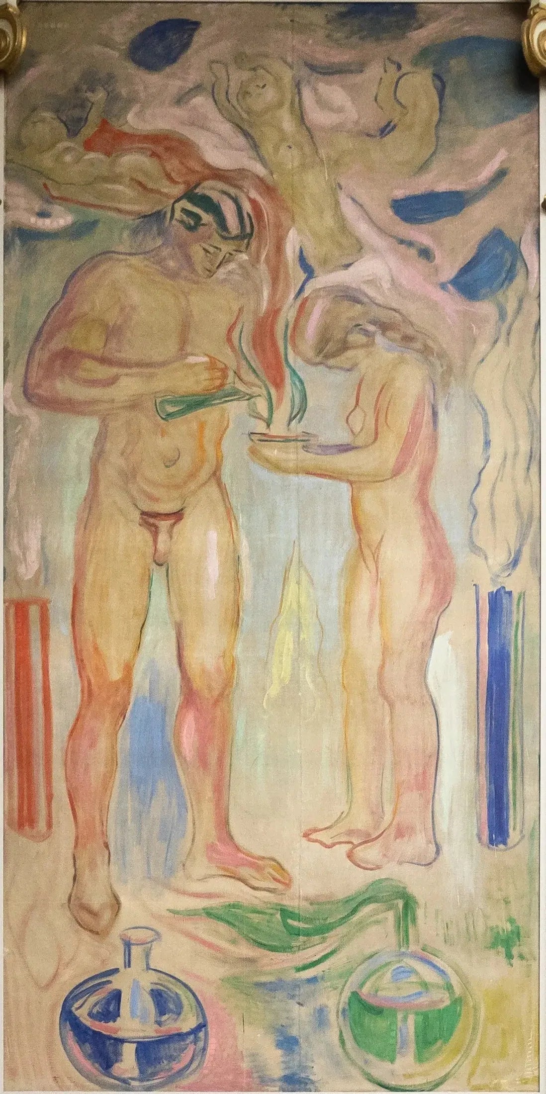 Chimie - Edvard Munch image 1 reproduction artisanale de tableau