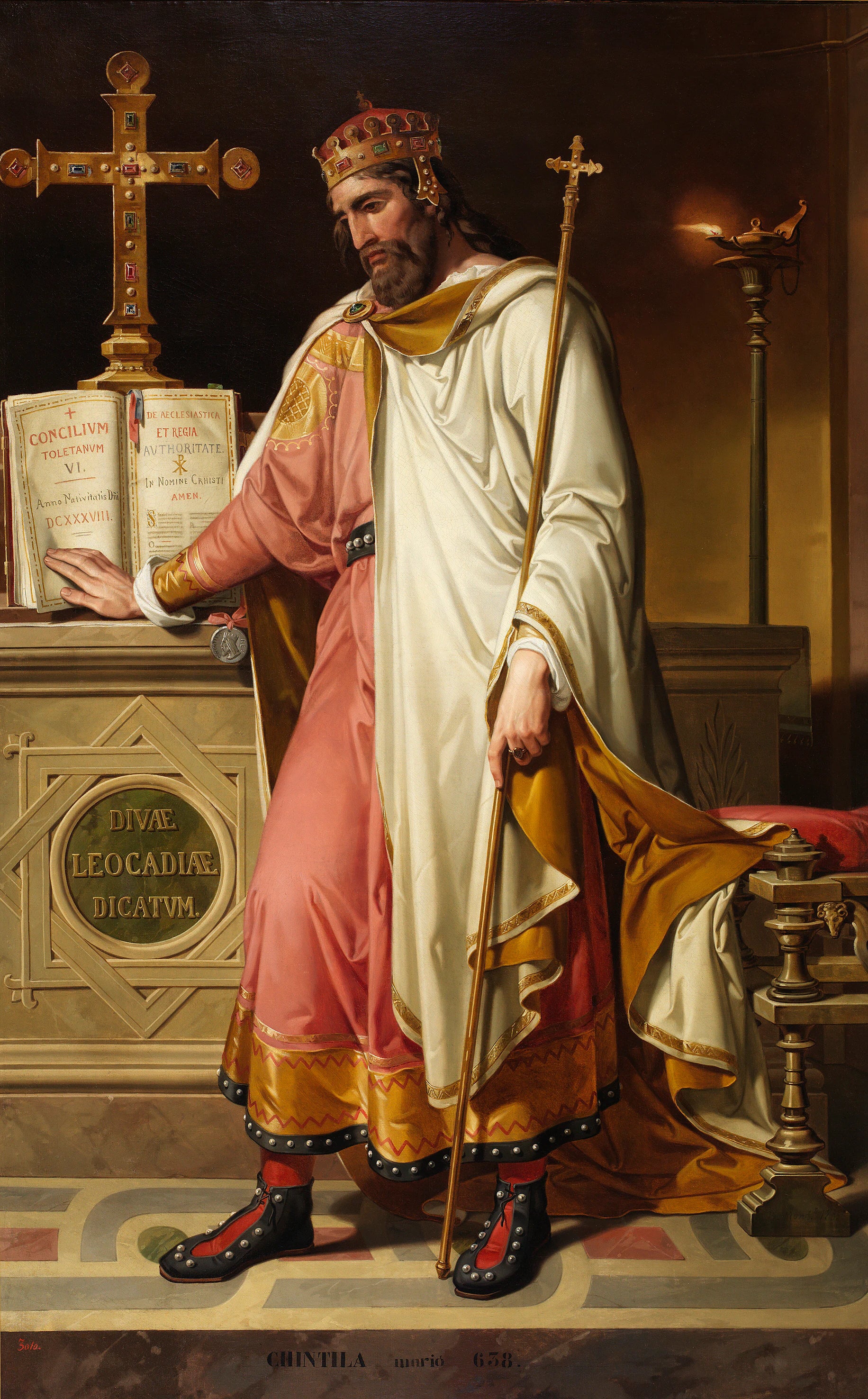Chintila, rey godo - Bernardino Montañés