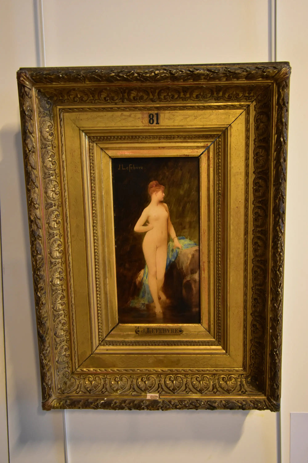 Chloé - Jules Lefebvre image 1 copie de tableau peinte à la main