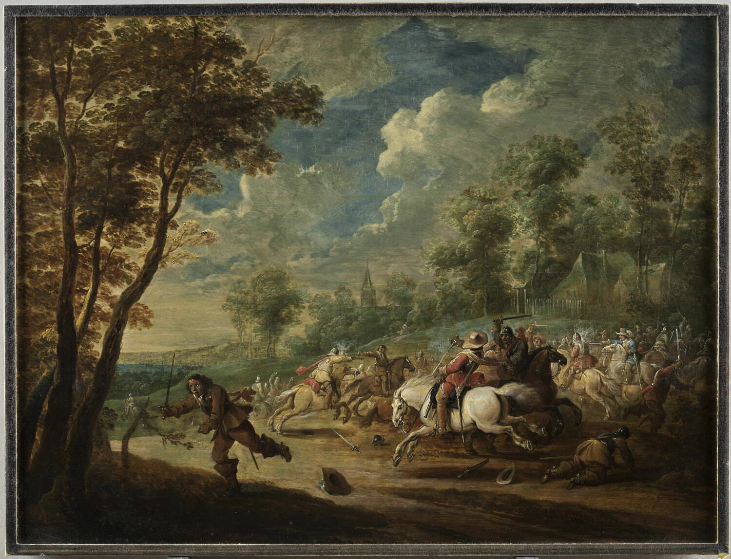 Choc de cavalerie - Pieter Meulener