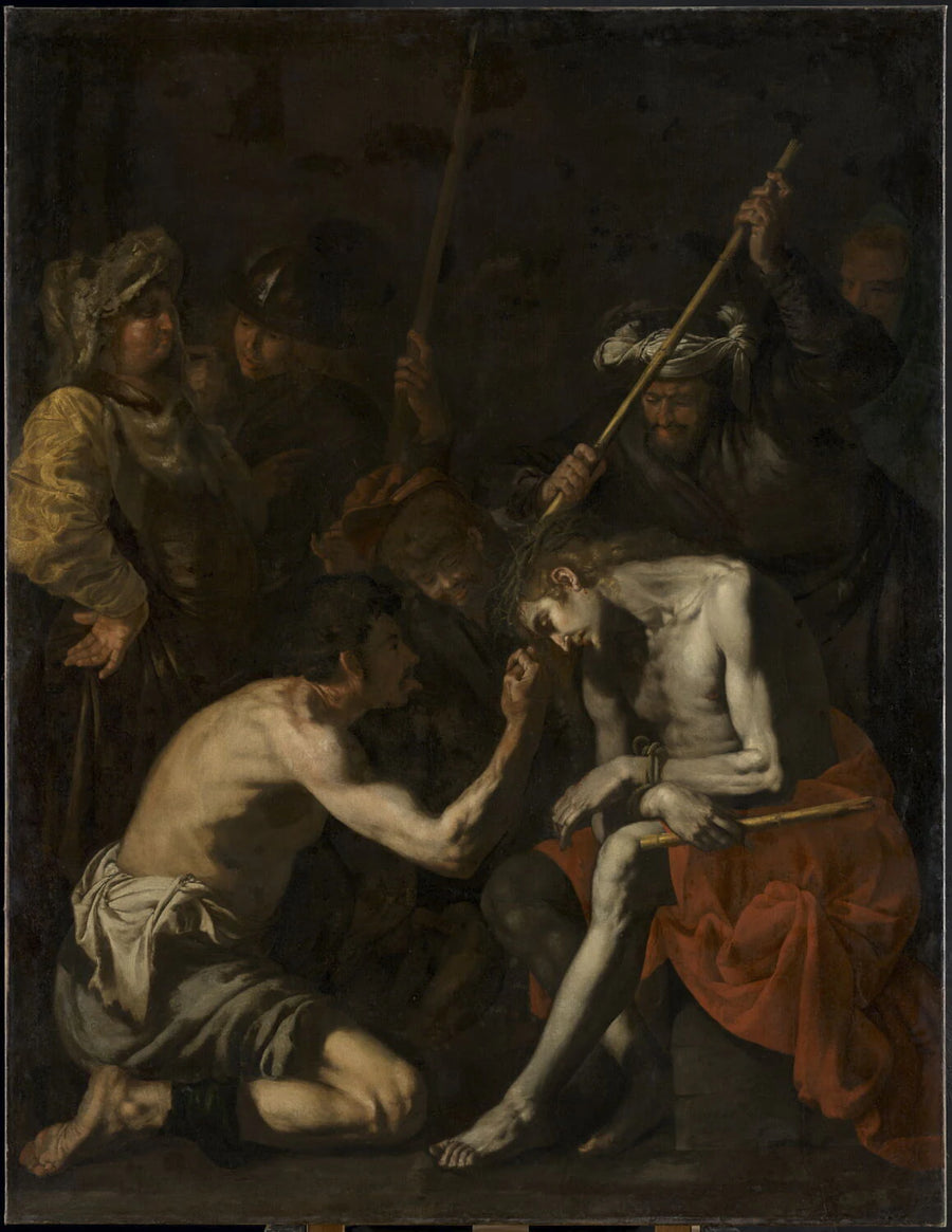 Le Christ aux outrages - Le Maître de l'Annonce aux Bergers