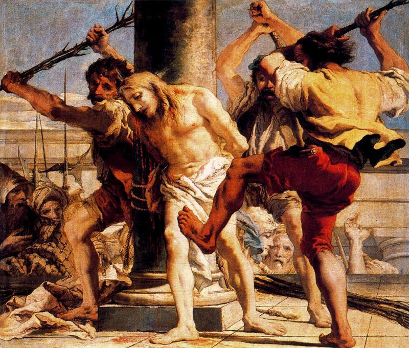 Christ à la colonne - Giandomenico Tiepolo