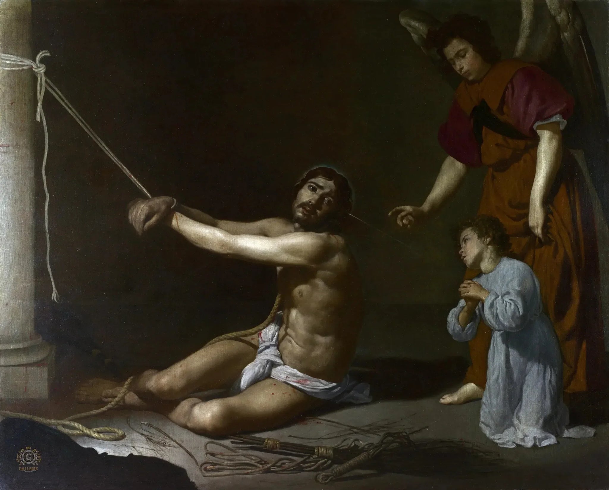 Christ contemplé par l'âme chrétienne - Diego Velázquez image 1 reproduction réalisée par Alpha Reproduction