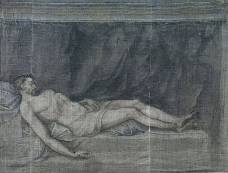 Christ couché - Diego de Urbina