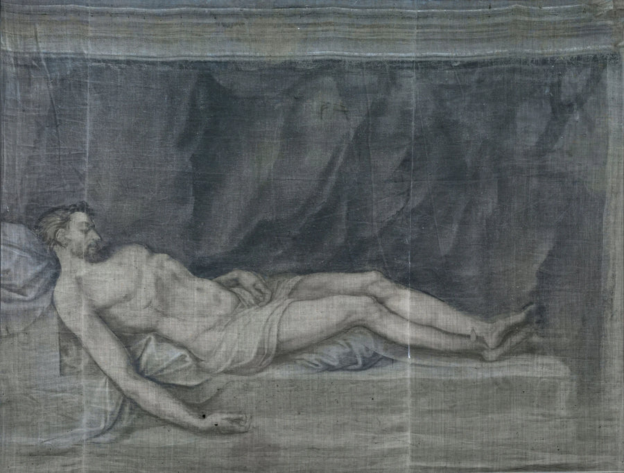 Christ couché - Diego de Urbina