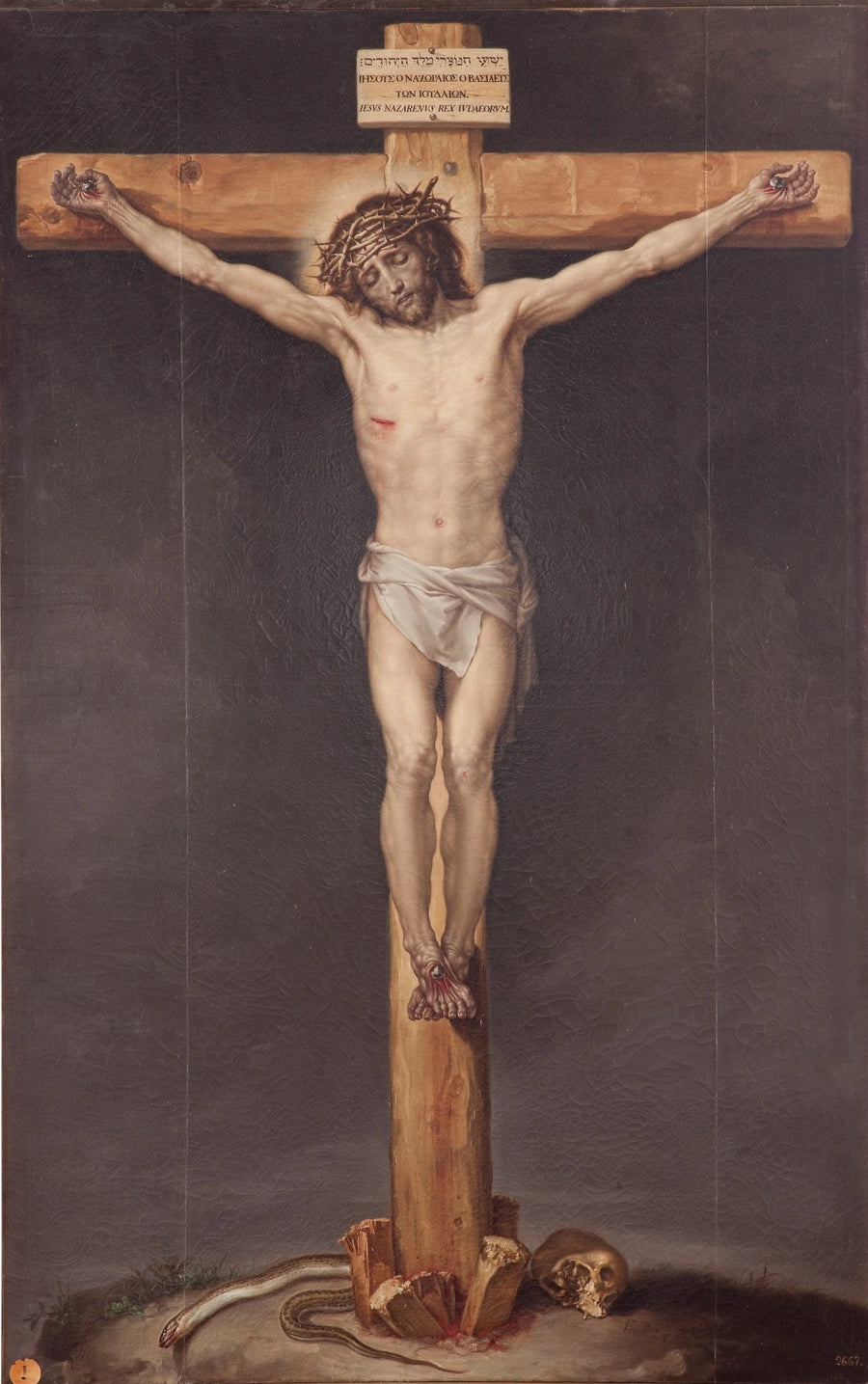 Christ crucifié - Francisco Bayeu y Subias