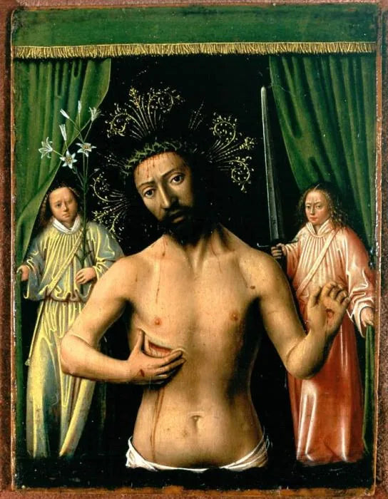 Christ de douleur - Petrus Christus image 1 reproduction réalisée par Alpha Reproduction