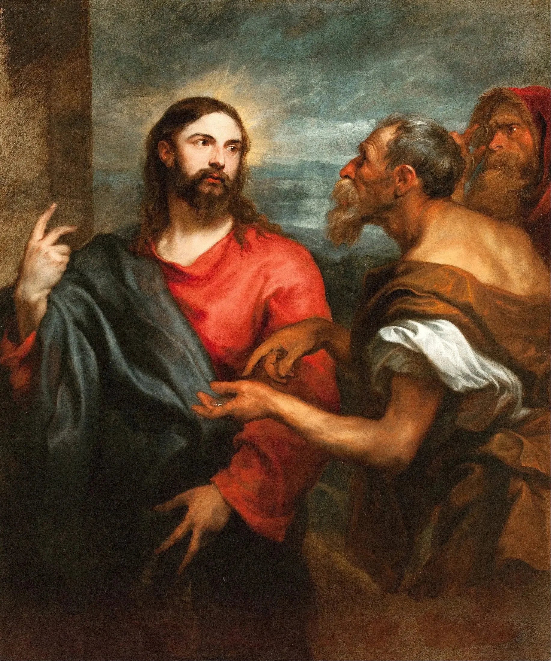 Christ de la Pièce - Antoine van Dyck image 1 copie de tableau peinte à la main