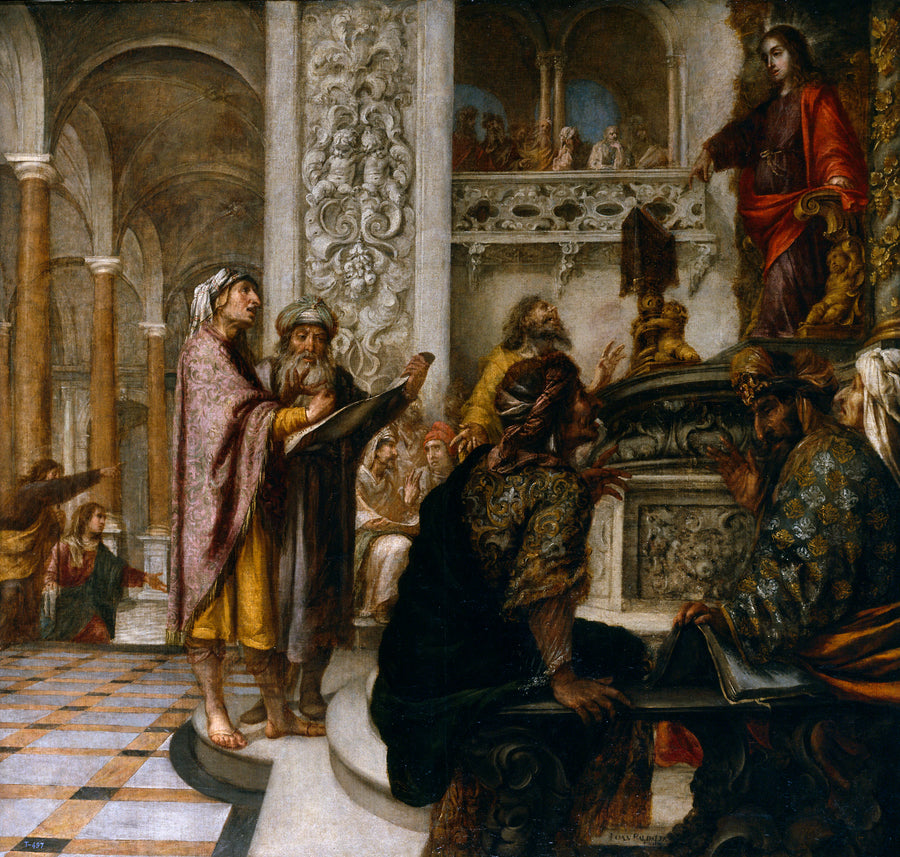 Christ discutant avec les docteurs - Juan de Valdés Leal