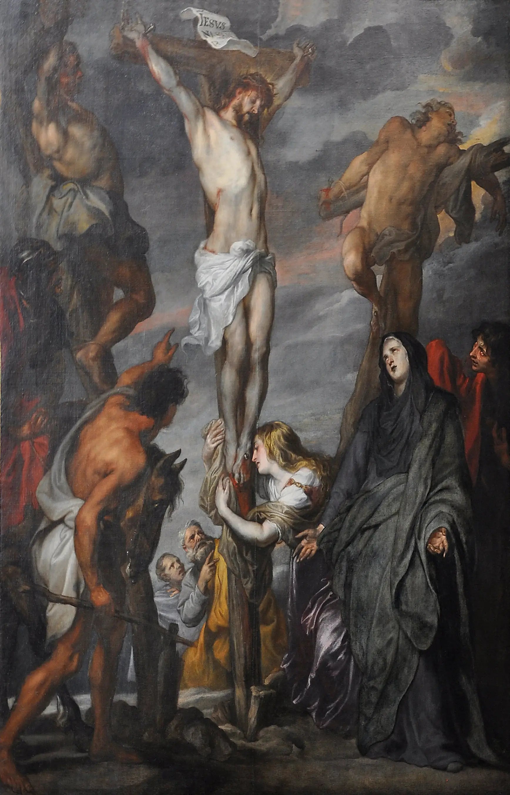 Christ en croix - Antoine van Dyck image 1 tableau peint à l’huile sur toile