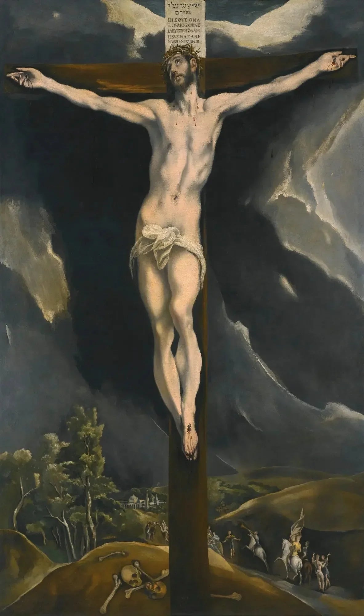 Christ en croix - El Greco image 1 tableau peint à l’huile sur toile