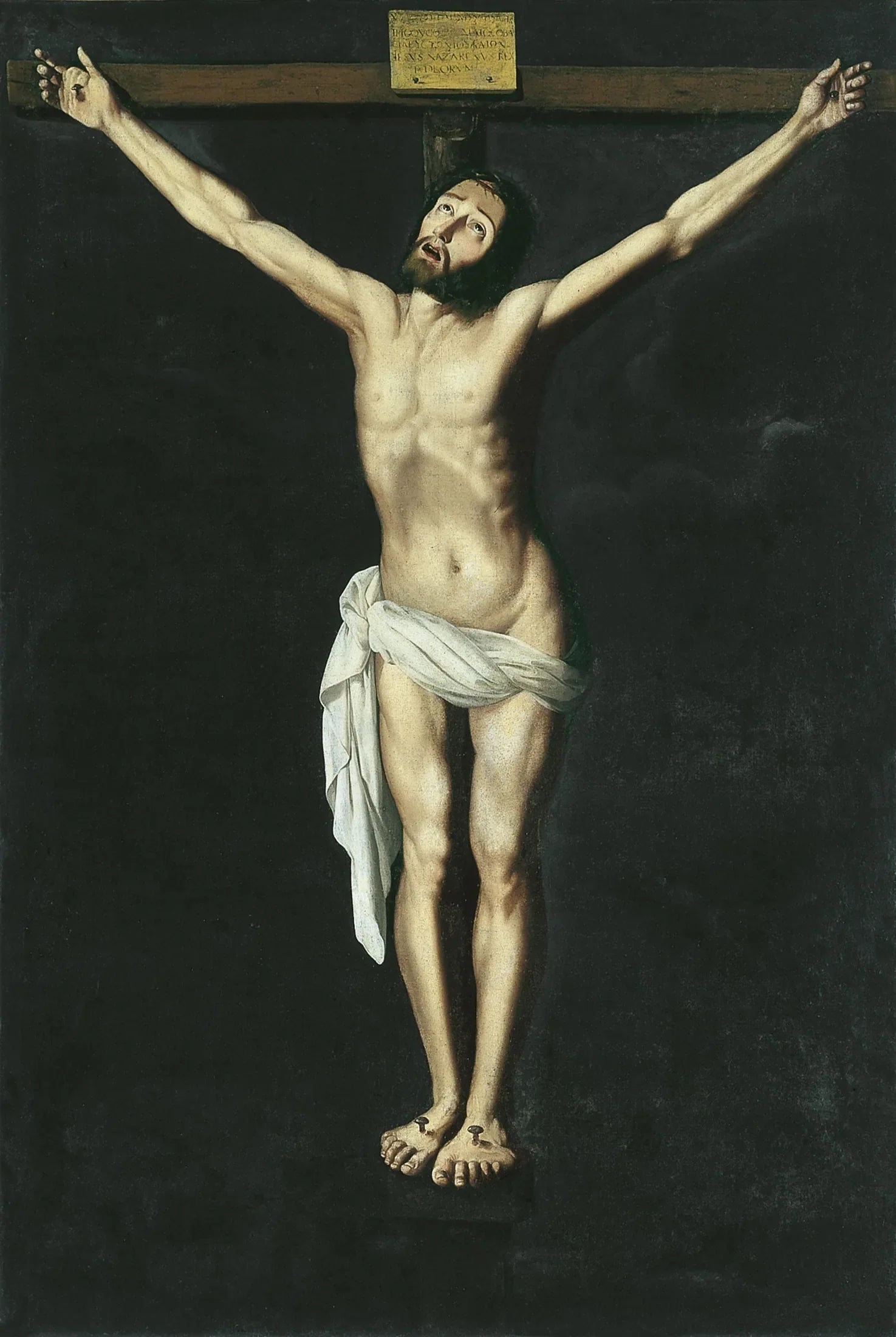 Christ en croix - Francisco de Zurbarán image 1 copie de tableau peinte à la main