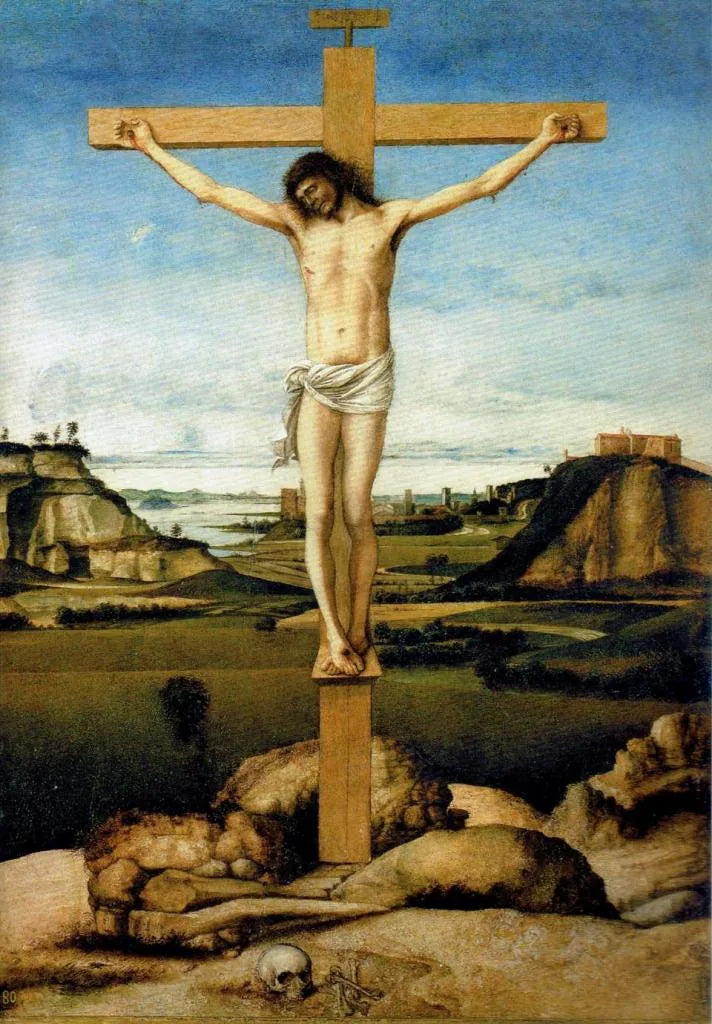 Christ en Croix - Giovanni Bellini image 1 reproduction de peinture à l’huile