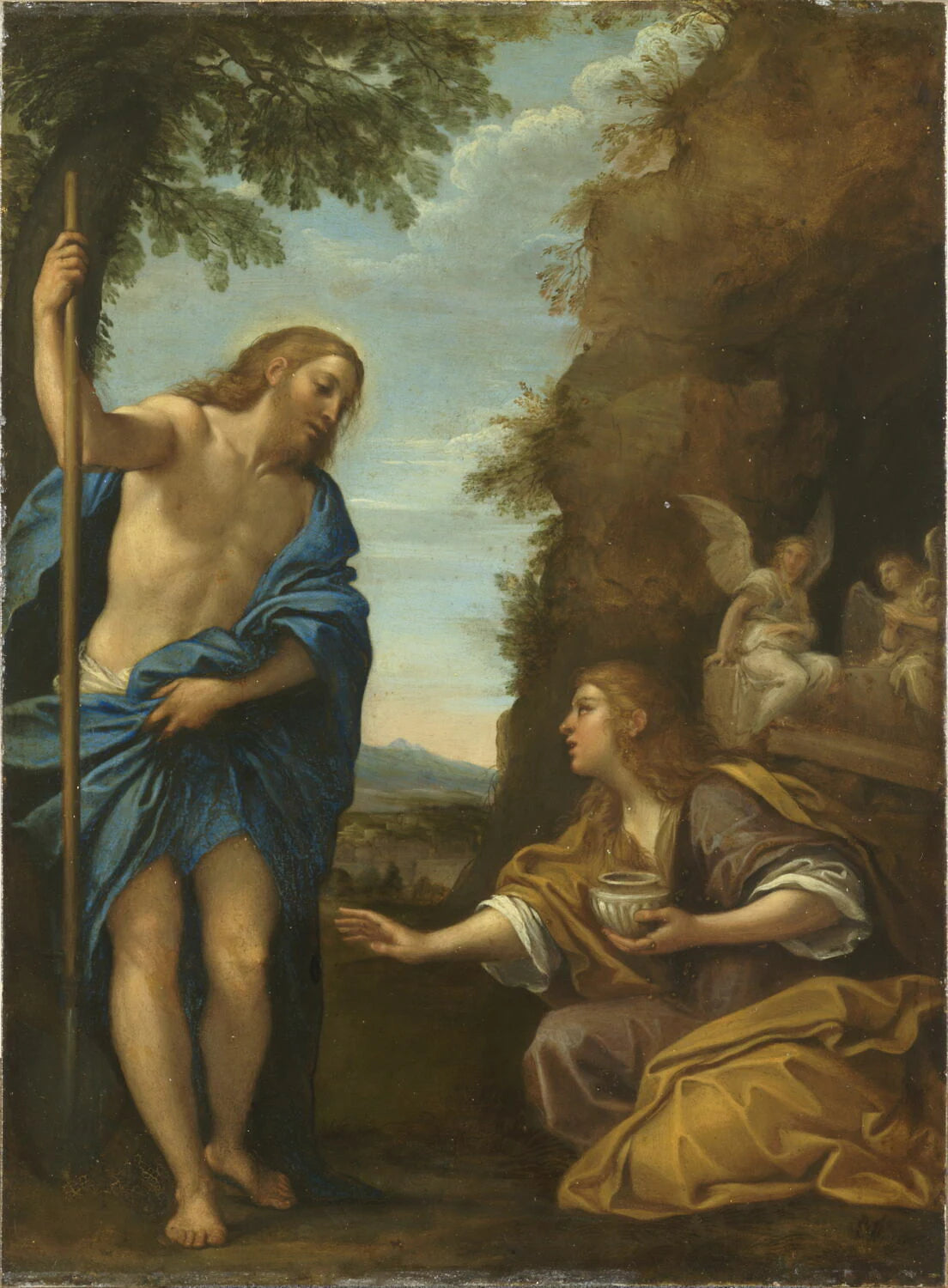 Le Christ et la Madeleine - Francesco Albani