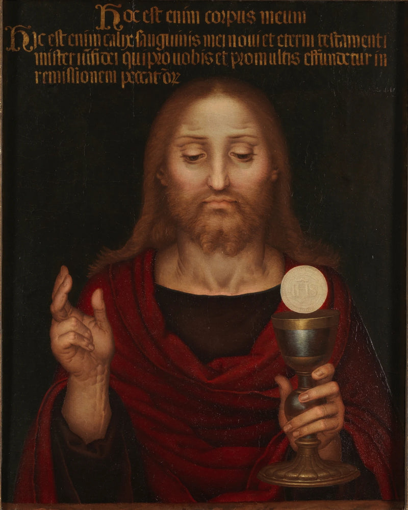 Le Christ eucharistique - Fernando Yáñez de la Almedina